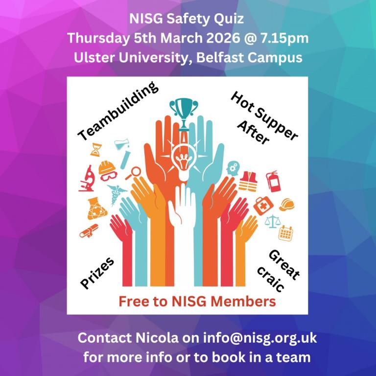 2026 NISG Annual Occupational Safety Table Quiz