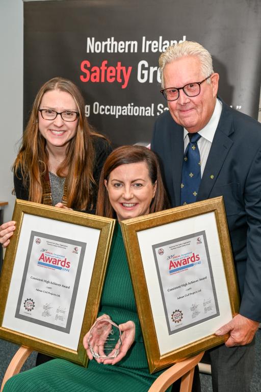 adman civil projects ltd - higher distinction and consistant high achiever awards 2021 and 2022 - donna mccullagh